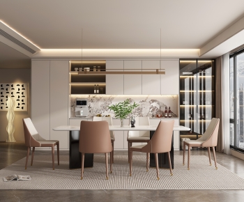 Modern Dining Room-ID:715631015