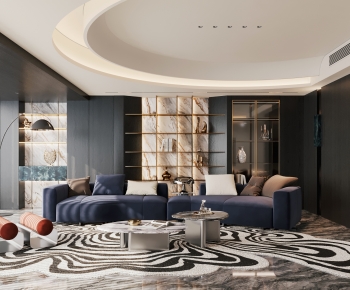 Modern A Living Room-ID:307440043