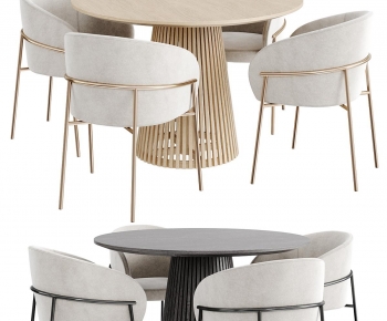 Modern Dining Table And Chairs-ID:300503973
