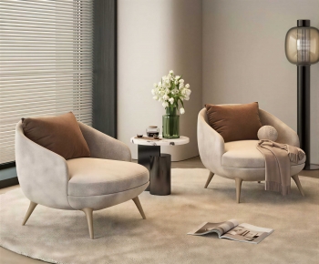 Modern Single Sofa-ID:954821117