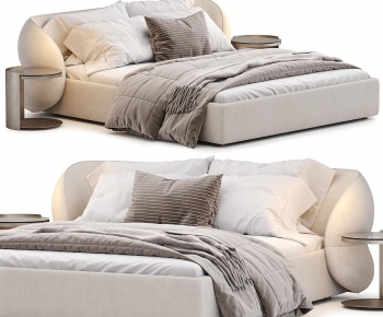 Modern Double Bed-ID:851217999