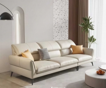 Modern Three-seat Sofa-ID:919846062