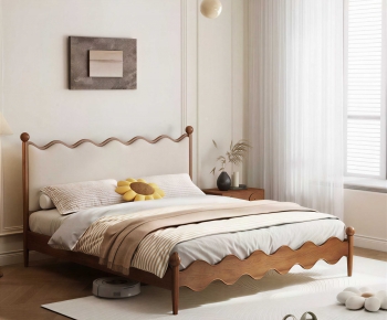 Modern Double Bed-ID:253788951