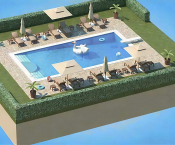 Modern Architectural Bird's-eye View Planning-ID:142600584