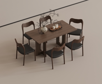 Modern Dining Table And Chairs-ID:772572991