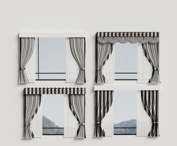 Modern The Curtain-ID:129081014