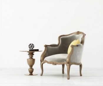 European Style Single Sofa-ID:865174069