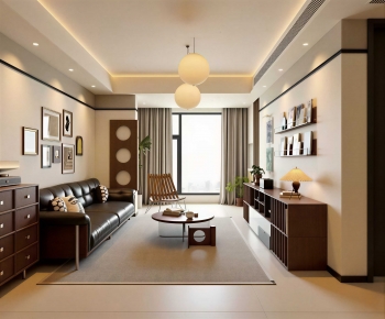 Modern A Living Room-ID:317239843