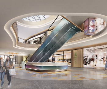 Modern Shopping Mall-ID:236977107