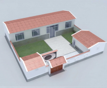 Modern Building Appearance-ID:746741066