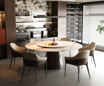 Modern Dining Table And Chairs-ID:817869905