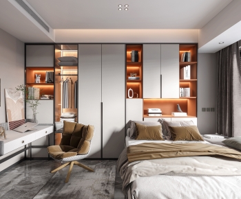 Modern Bedroom-ID:393944986