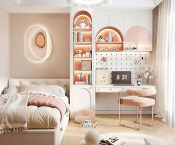 Modern Girl's Room Daughter's Room-ID:694716931