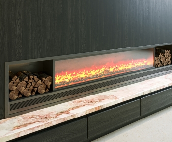 Modern Fireplace-ID:612633946