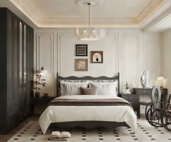 French Style Bedroom-ID:729856017