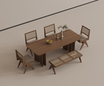 Modern Dining Table And Chairs-ID:822448976