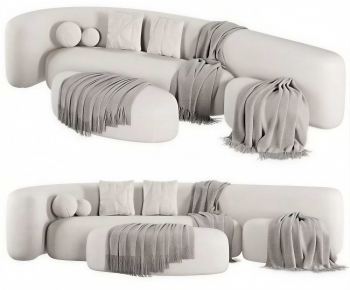 Modern Curved Sofa-ID:357388024