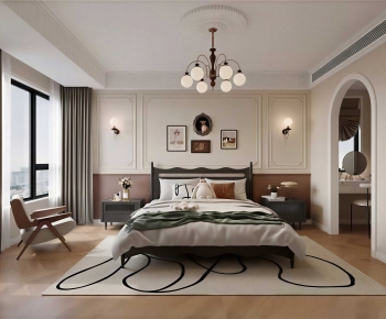 French Style Bedroom-ID:915241009