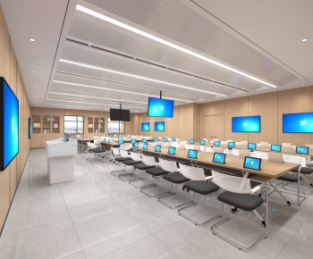 Modern School Classrooms-ID:175528055