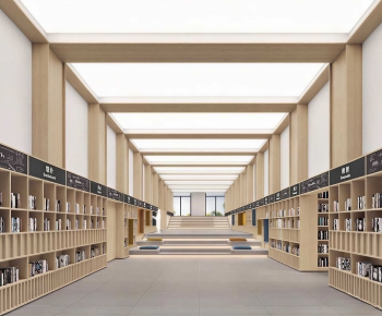 Modern Bookstore Book Bar-ID:968962917