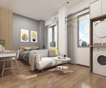 Nordic Style Bedroom-ID:356662991
