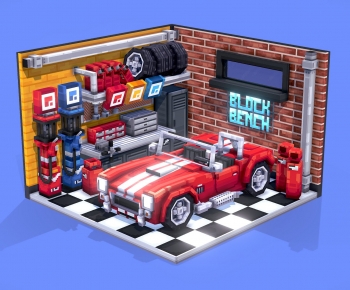 Modern Underground Garage-ID:507162091