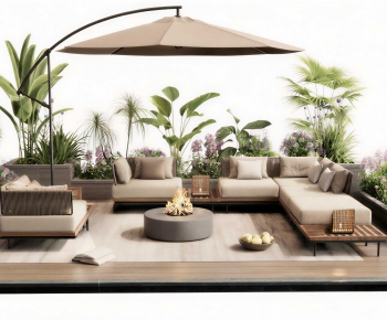 Modern Outdoor Sofa-ID:659315111