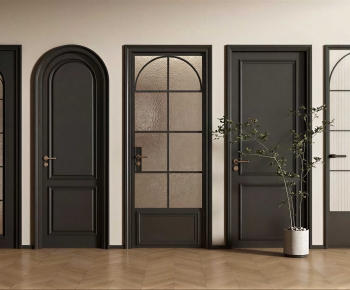 French Style Single Door-ID:770879034