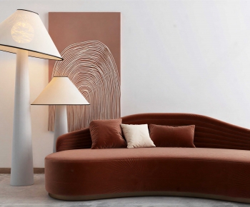 Modern Curved Sofa-ID:638315925