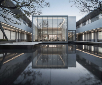 Modern Courtyard/landscape-ID:366063125
