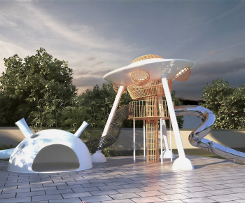 Modern Park Landscape-ID:282597062