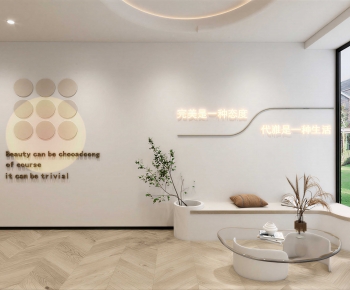Modern Office Reception Desk-ID:313795091
