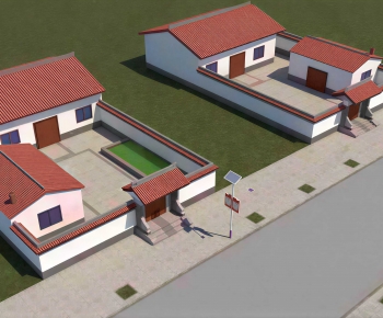New Chinese Style Residential Building-ID:933760887