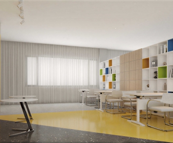 Modern Children's Reading Room-ID:284651047