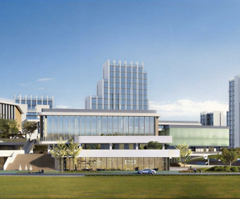 Modern Appearance Of Commercial Building-ID:583211904