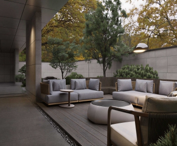 Modern Courtyard/landscape-ID:106959347