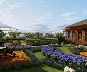 Modern Courtyard/landscape-ID:812365067