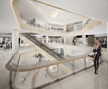 Modern Shopping Mall-ID:490181929