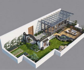 Modern Architectural Bird's-eye View Planning-ID:102350768