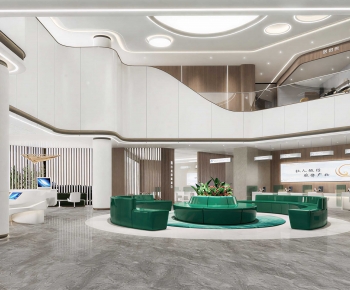 Modern Office Reception Desk-ID:188952921