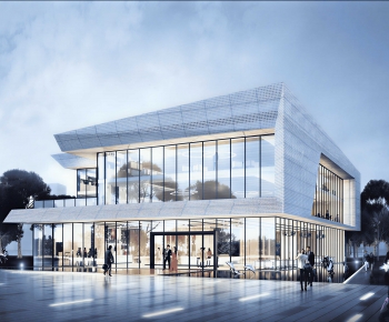 Modern Building Appearance-ID:426842934