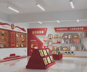 Modern Exhibition Hall-ID:725419577