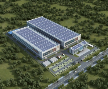 Modern Architectural Bird's-eye View Planning-ID:754909048