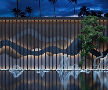 Modern Appearance Of Commercial Building-ID:749866016