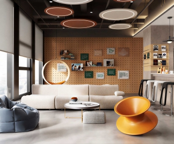 Modern A Living Room-ID:137792113