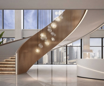 Modern Rotating Staircase-ID:319287069
