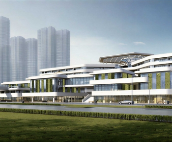 Modern Appearance Of Commercial Building-ID:341623076