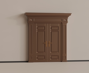 New Chinese Style Double Door-ID:631467105