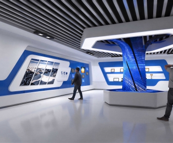 Modern Exhibition Hall-ID:266434914