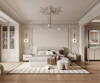 French Style Bedroom-ID:284461985